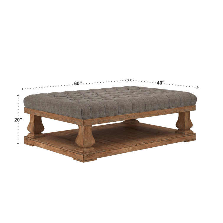 Gowans floor deals shelf coffee table